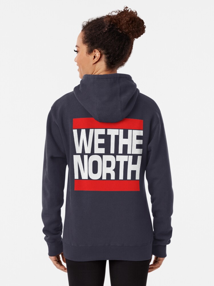 we the north red hoodie