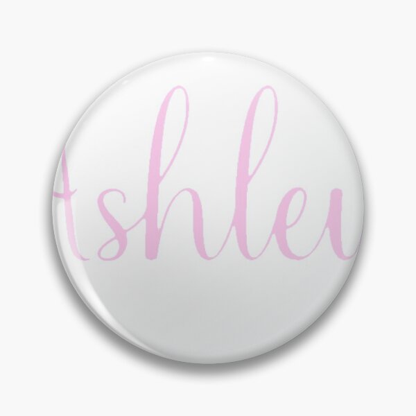 Artikelvorschau, Pastellrosa Ashley-Schrift-Namensaufkleber entworfen und verkauft von th3a.