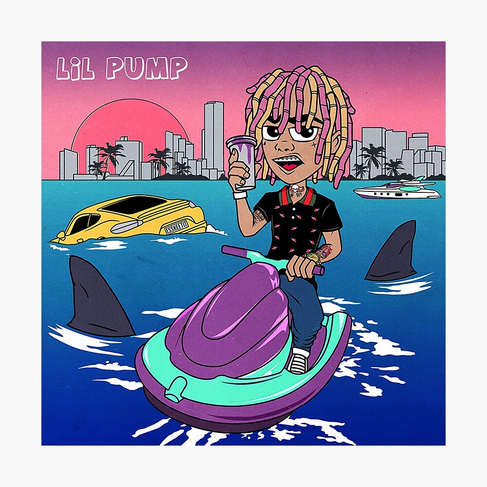 The Lil Pump Jetski ESSKEETIT Fan Art 