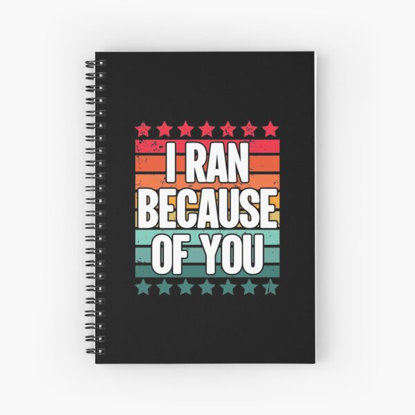 Trump Bumper Sticker "I ran because of you" 6" x 4" Anti Biden Bumper Sticker Trump Bumper Sticker "I ran because of you" 6" x 4" Anti Biden Bumper Sticker