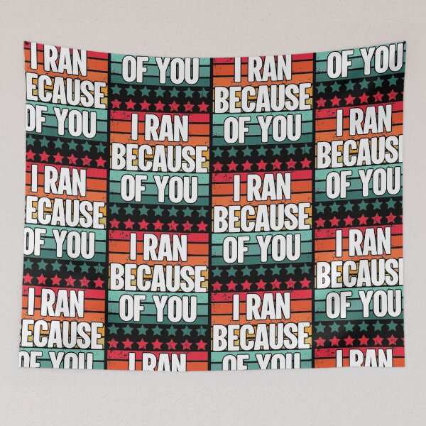 Item preview, I Ran Because of You | Trump 2020 Presidential Debate  designed and sold by GravitiTees.
