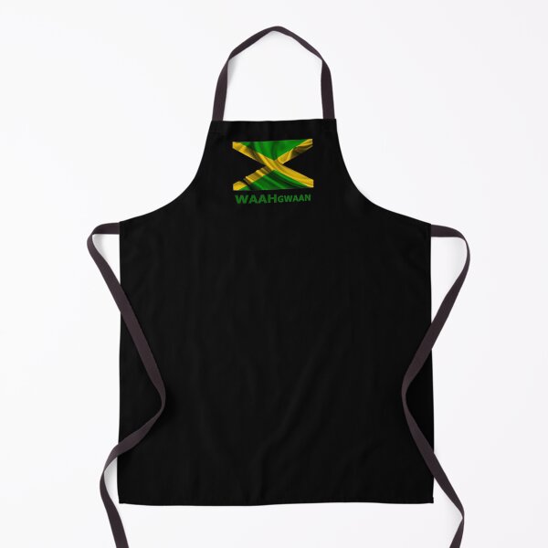 Item preview, Jamaica Flag 'Waah Gwaan' designed and sold by JAHV GFX.