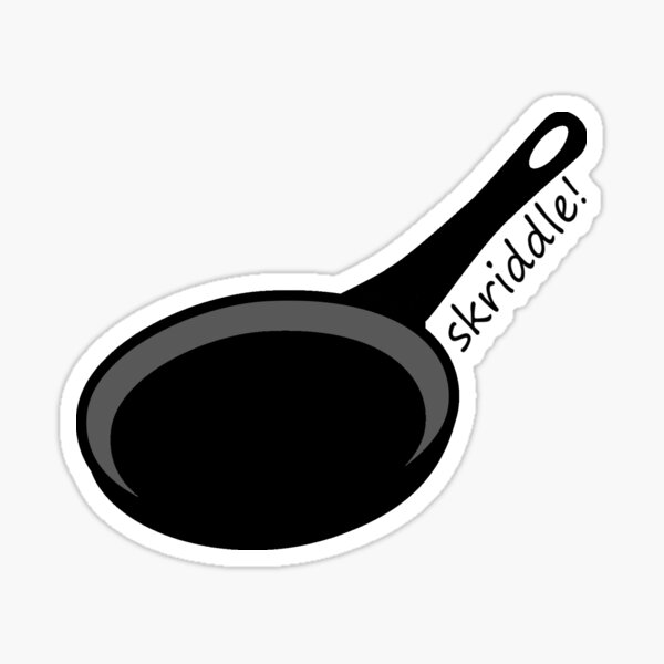 Skriddle or Skillet? Sticker