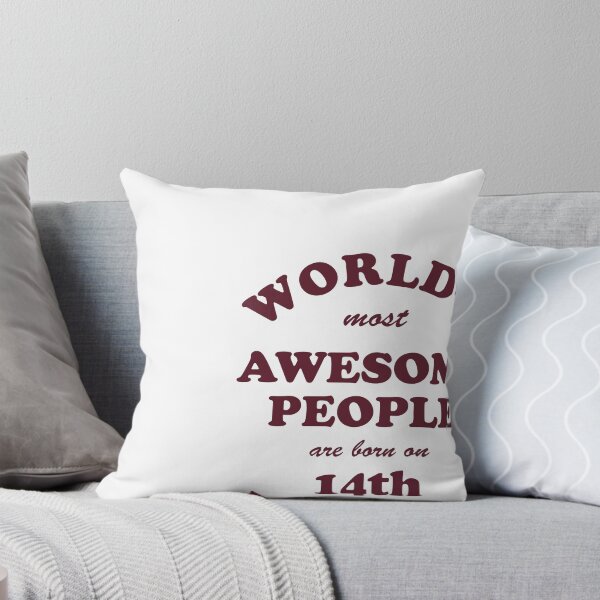 Item preview, Awesome People are born on 14th of February designed and sold by beloknet.