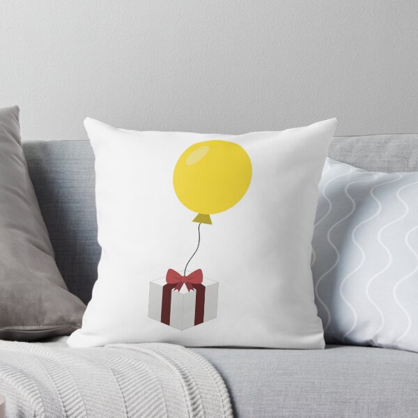 Item preview, Balloon With Present Yellow designed and sold by CrossingMolly.