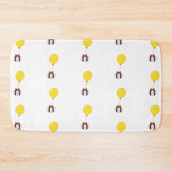 Item preview, Balloon With Present Yellow designed and sold by CrossingMolly.