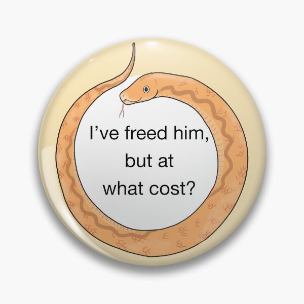 Item preview, Enslaved Noodle Snake Meme designed and sold by rachelleybell.