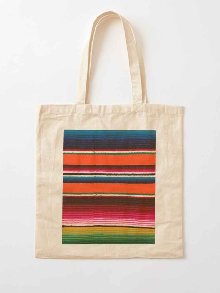 serape tote bag