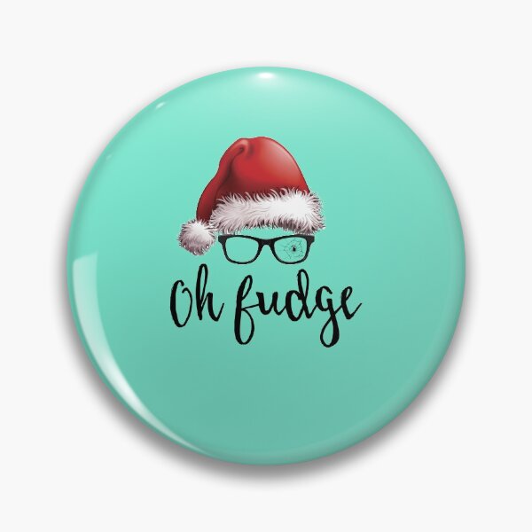 Item preview, Oh fudge. Santa Claws glass designed and sold by KerryABC.
