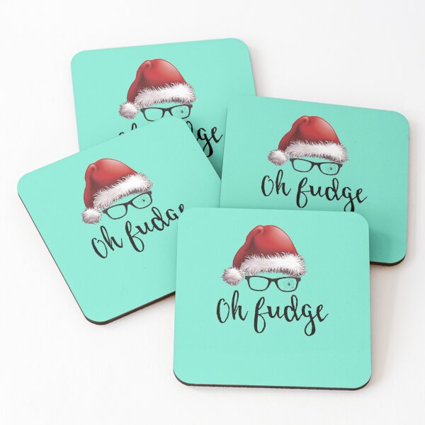 Item preview, Oh fudge. Santa Claws glass designed and sold by KerryABC.
