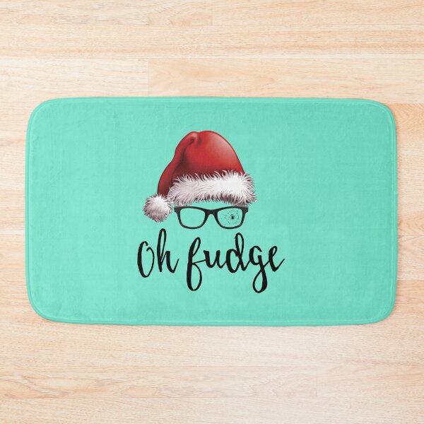 Item preview, Oh fudge. Santa Claws glass designed and sold by KerryABC.