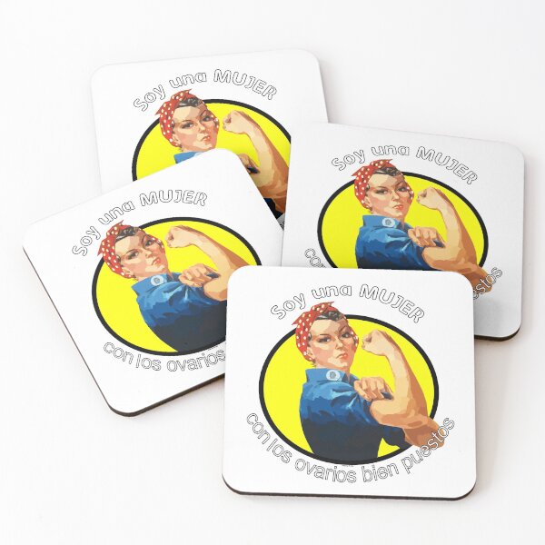 Item preview, Soy una MUJER con los ovarios bien puestos (Spanish), Strong Women,Beautiful women,Beautiful,me too, designed and sold by geldorgo.