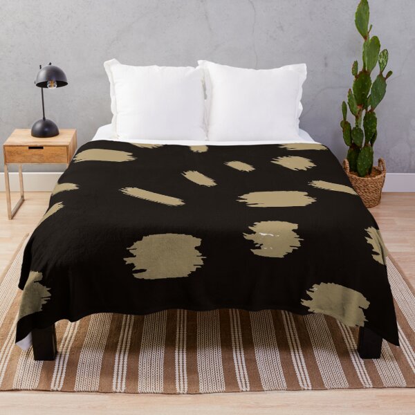 Aperçu de l'œuvre Peinture noire et beige créée et vendue par Poetic Patterns Studio.