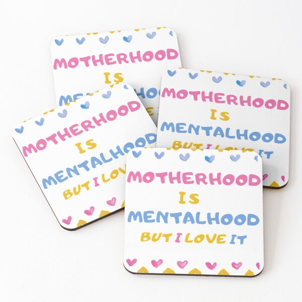 Item preview, Motherhood is mentalhood designed and sold by AMBERGIGGS.