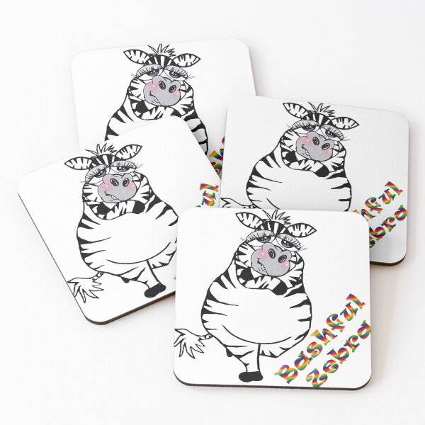 Item preview, bashful Zebra  designed and sold by Shirley cute art .