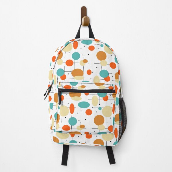 Item preview, Colorful Geometric Circles Mid Century Pattern designed and sold by Orchard Berry.