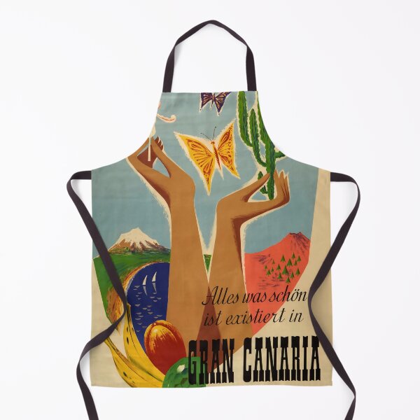 Item preview, Gran Canaria retro poster designed and sold by CorasPosters.