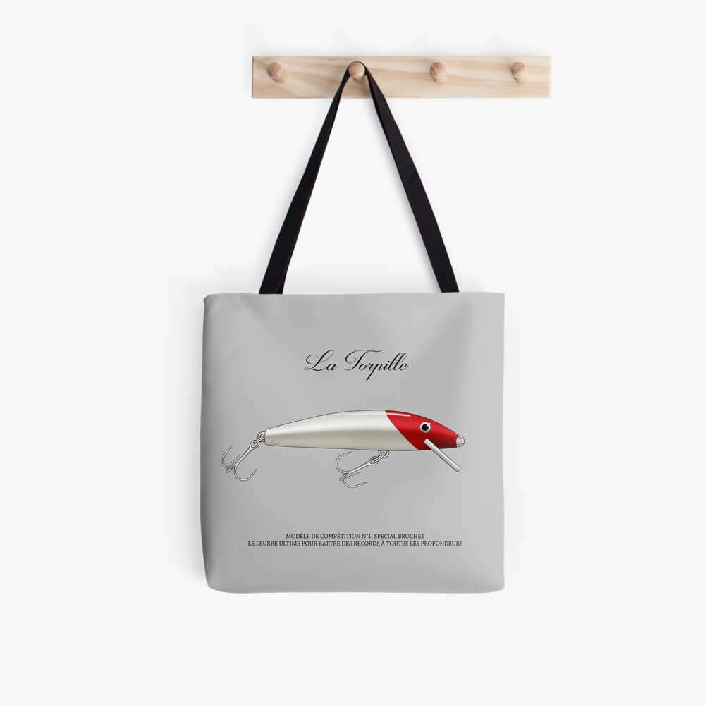 La Torpille - Fishing Lure Tote Bag by fnoul