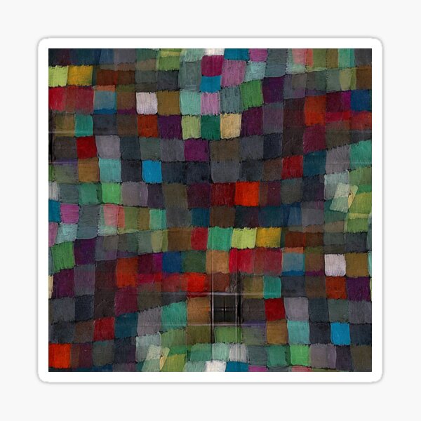 Abstract Tiles Sticker
