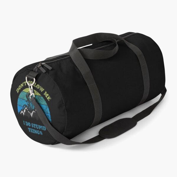 Item preview, Don't Follow Me I Do Stupid Things Mountain Biking Funny MTB designed and sold by fourstripes.