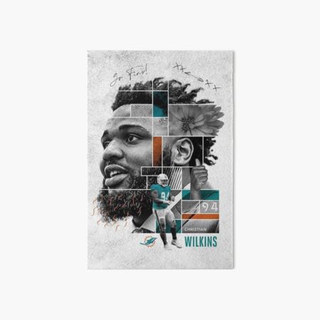 CHRISTIAN WILKINS MIAMI DOLPHINS - Christian Wilkins - Posters and Art  Prints