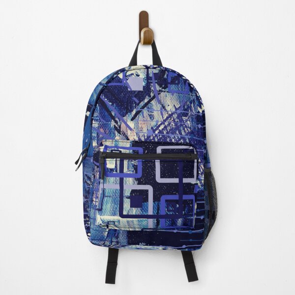 Item preview, Choose Blues Abstract Art Poster designed and sold by Swooncake Press.
