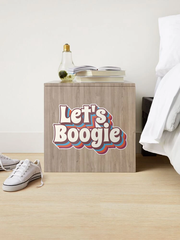 Let's Boogie Disco Ball Sticker – sharpthoughtlings