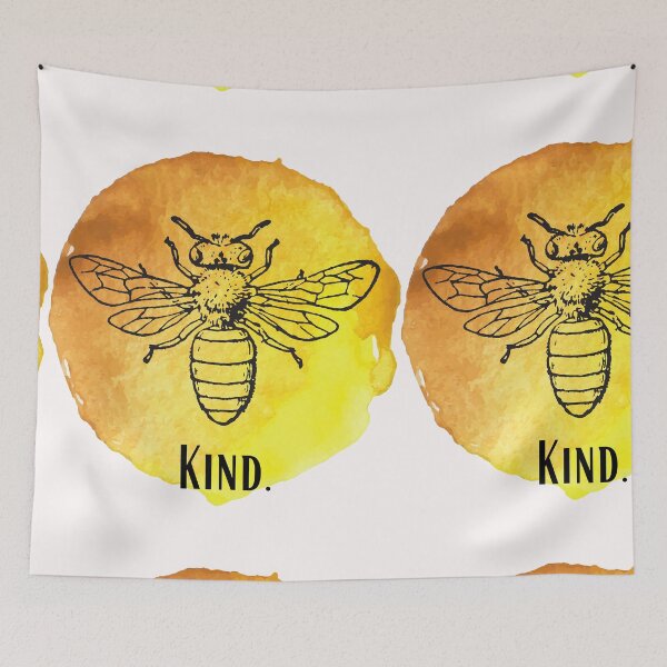 Item preview, Bee kind (light yellow/orange)  designed and sold by criart.