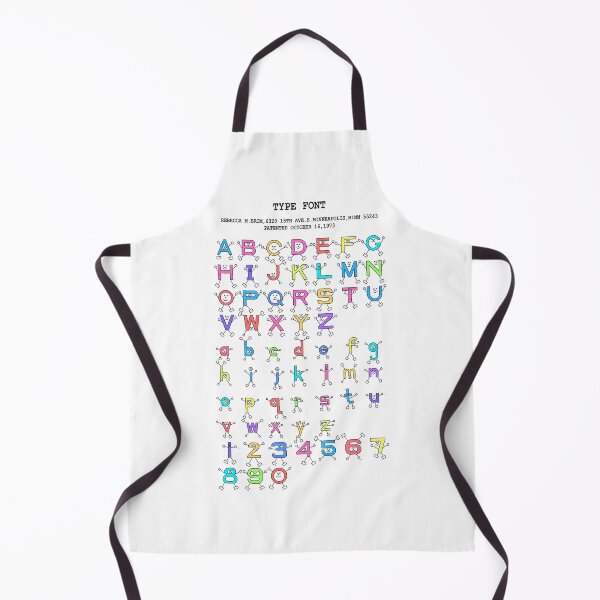 Item preview, Alphabet Patent  designed and sold by ThePatentPlanet.