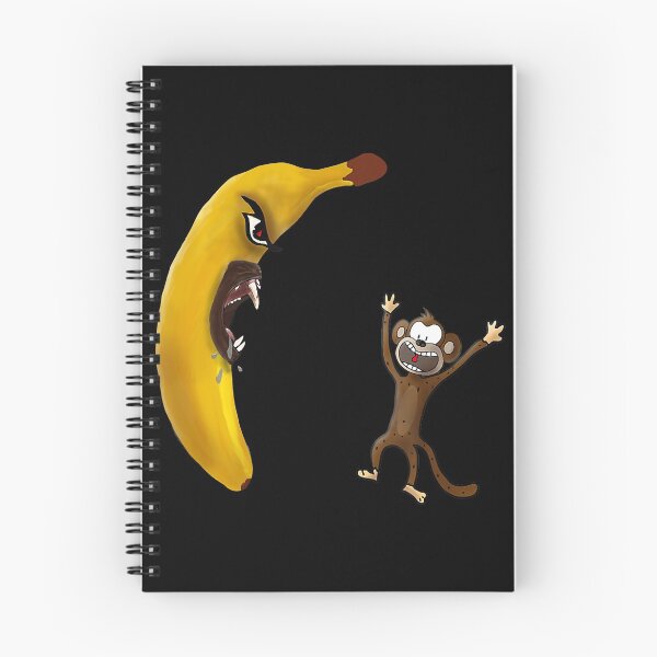 Item preview, Angry Banana threaten Monkey T-Shirt Funny Gift T-Shirt designed and sold by CharlieWarren.