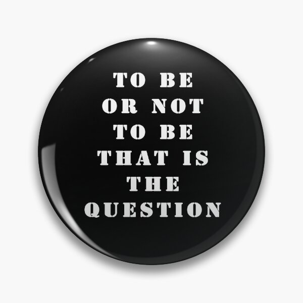 Item preview, To be or not to be bold designed and sold by Stageystuff.