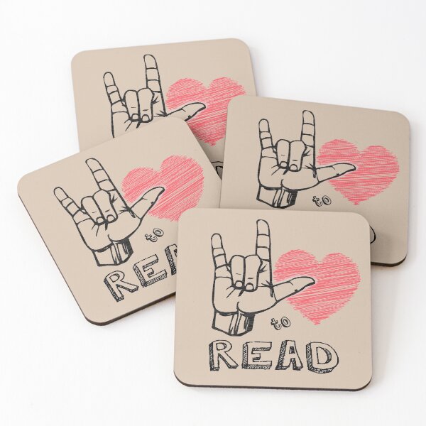 Item preview, I Love to Read, Love Sign, ASL Gift designed and sold by levsal.