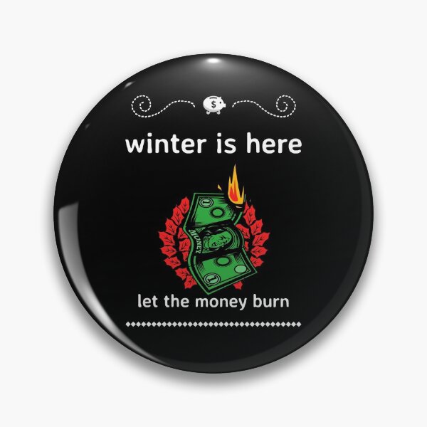 Item preview, Winter Money Burn designed and sold by CecileMJ.