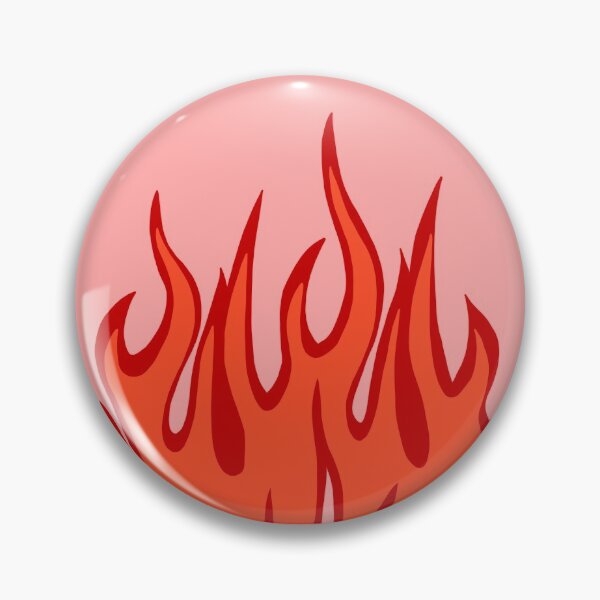 Item preview, red flames designed and sold by Rachel Cortez.