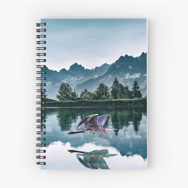 Item preview, Great Blue Heron over Lake designed and sold by thedvguy.