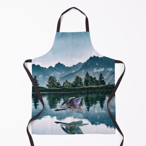 Item preview, Great Blue Heron over Lake designed and sold by thedvguy.