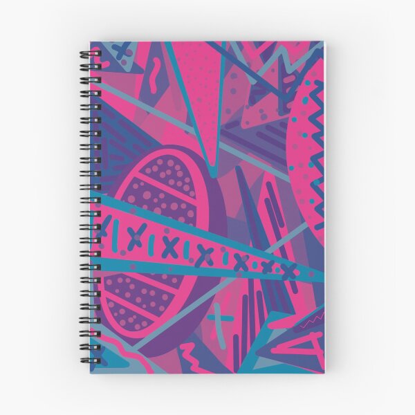 Item preview, Vibrant Blue & Pink Abstract Pattern designed and sold by Katherine Rilling.