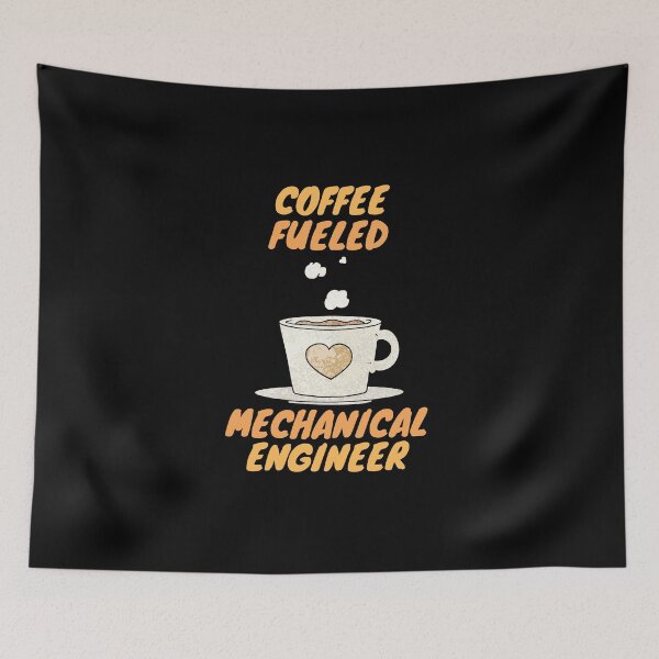 Item preview, coffee fueled mechanical engineer designed and sold by SnowballStep.