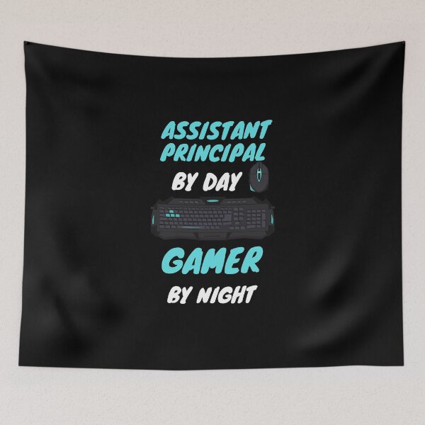 Item preview, Assistant principal gamer designed and sold by SnowballStep.