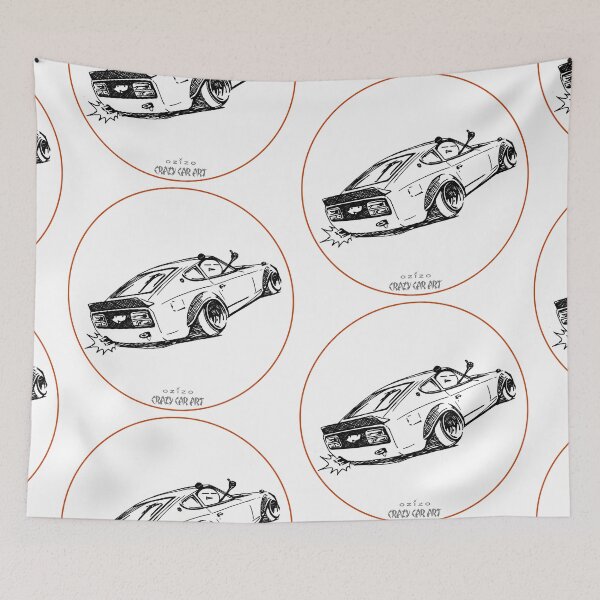 Item preview, Crazy Car Art 0122 designed and sold by ozizo.