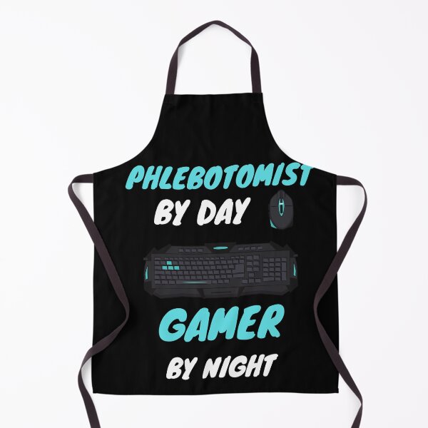 Item preview, phlebotomist gamer designed and sold by SnowballStep.