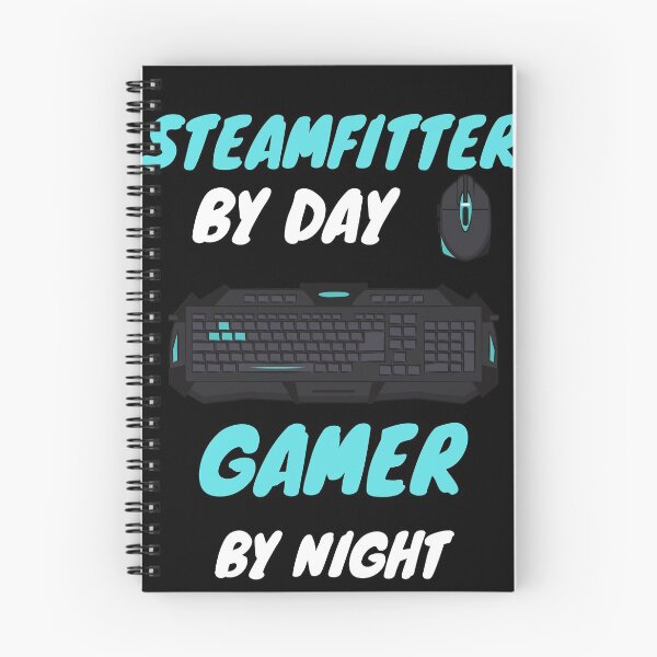 Item preview, steamfitter gamer designed and sold by SnowballStep.