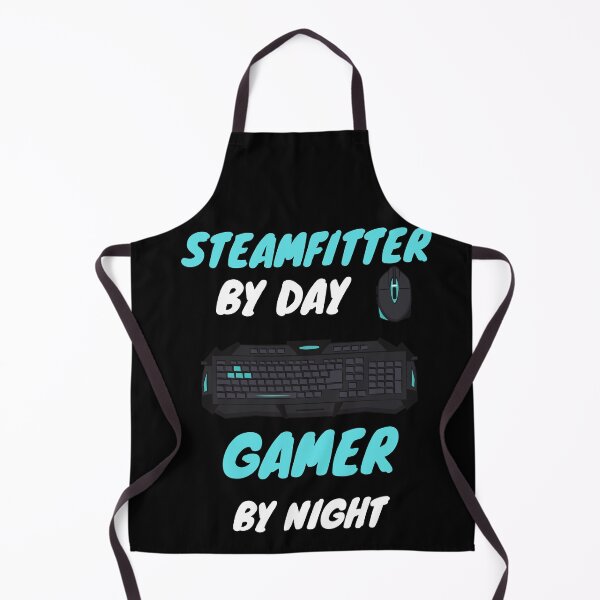Item preview, steamfitter gamer designed and sold by SnowballStep.
