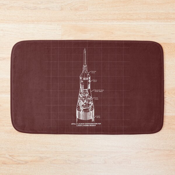 Item preview, Apollo 11 Launch Configuration for Lunar Landing Diagram designed and sold by MakiMak.