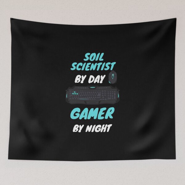 Item preview, soil scientist gamer designed and sold by SnowballStep.