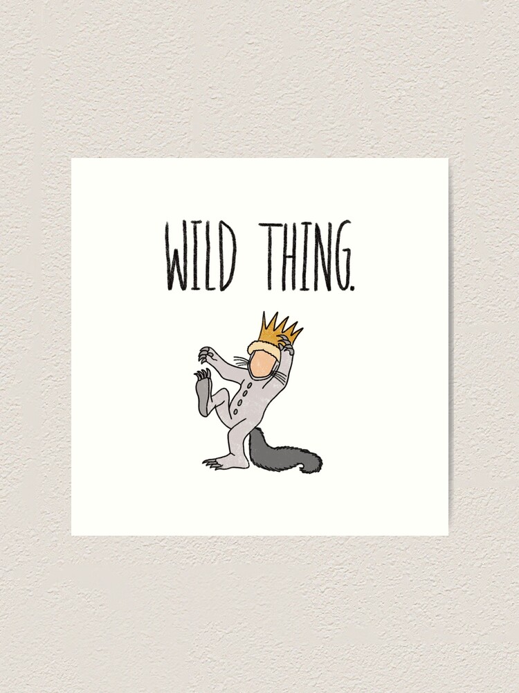 Where The Wild Things Are - Max - Wild Thing - Maurice Sendak | Art Print