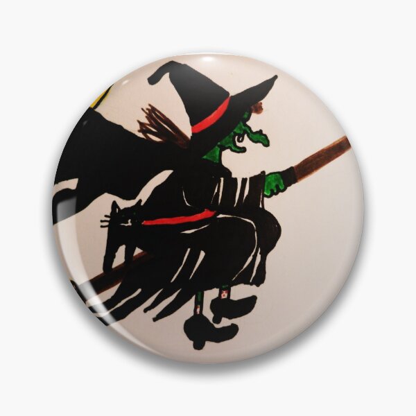 Item preview, HALLOWEEN WITCH ON HER BROOMSTICK  designed and sold by JoAnnHayden.