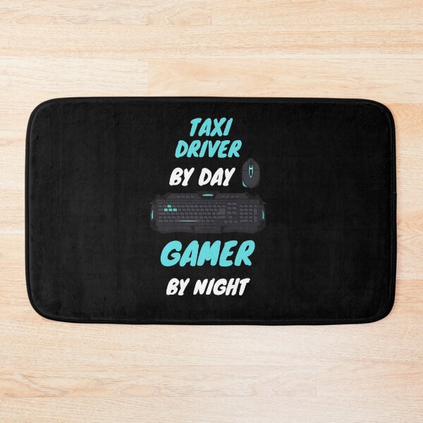 Item preview, taxi driver gamer designed and sold by SnowballStep.