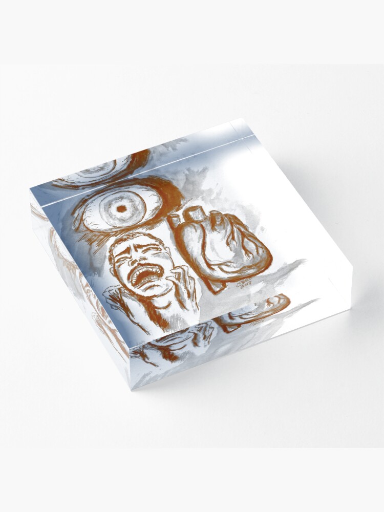Alternate view of The Tell Tale Heart Acrylic Block