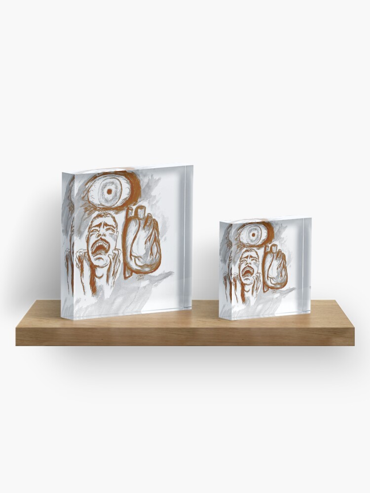 Alternate view of The Tell Tale Heart Acrylic Block